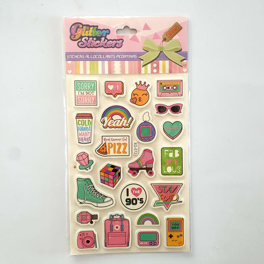 Stickers 90's inspired