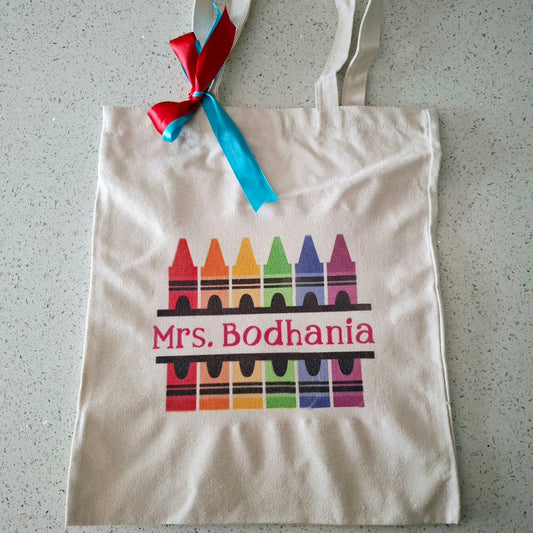 Crayon Tote Bag