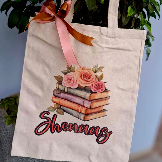 Vintage Book Tote Bag